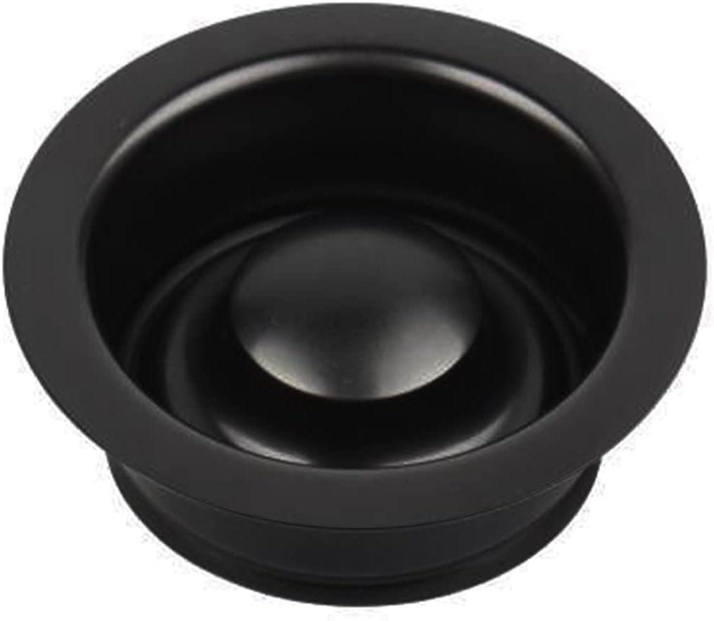 Black Stainless Steel Garbage Disposal Sink Flange and Stopper