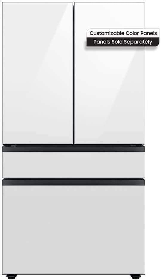 Bespoke 4-Door French Door Refrigerator (23 cu. ft.), Panels Not Included