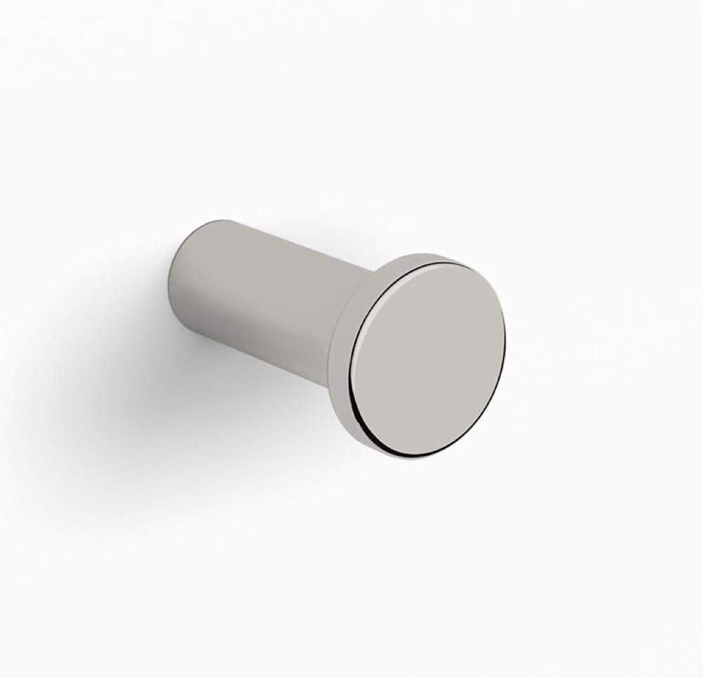 Satin Nickel Modern Brass Wall Mounted Towel Hook