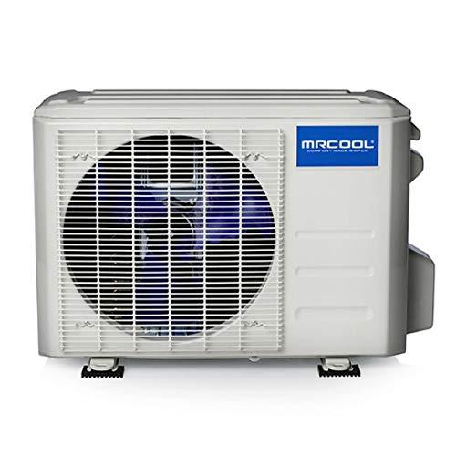 18k BTU White Ductless Heat Pump Split System with Remote