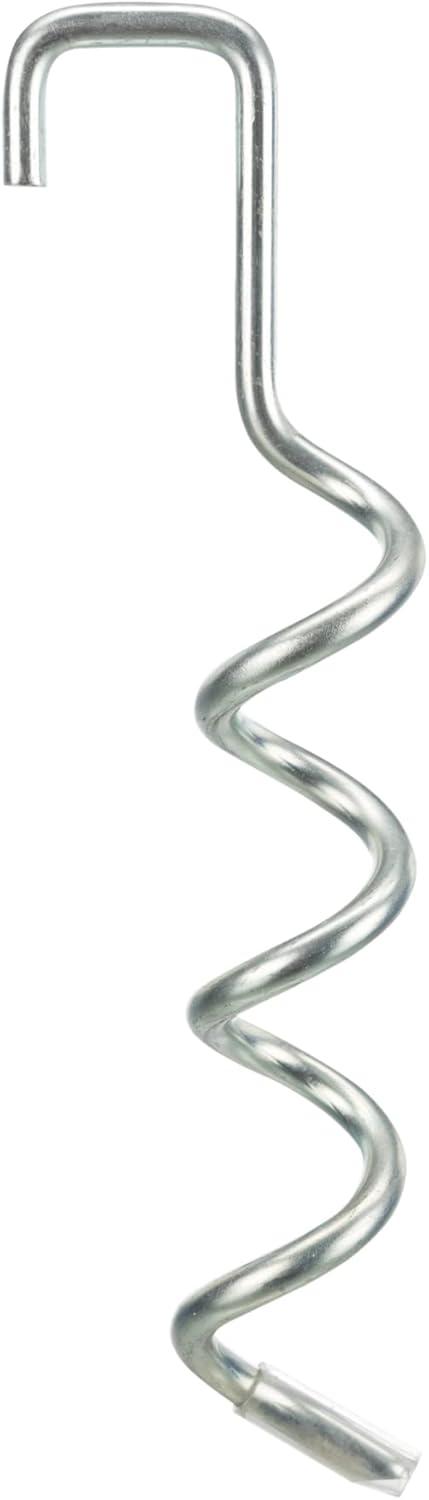 TRIXIE TRIXIE Deluxe Kennel Heavy Duty Steel Ground Stakes, Twist, 3 pc (Set of 3)