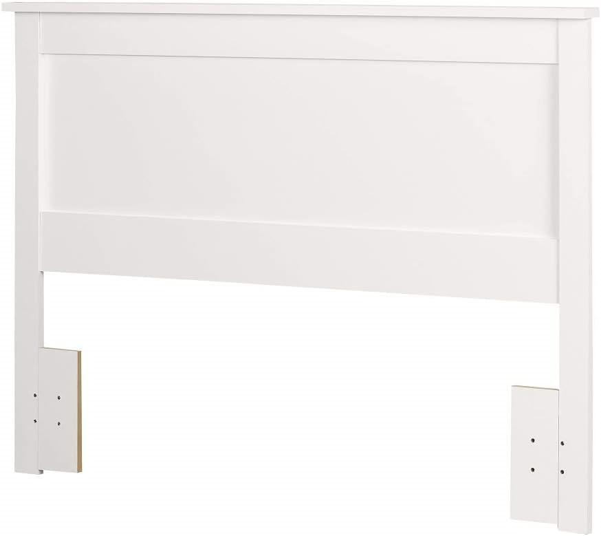 South Shore Breakwater Full / Queen Panel Headboard in White