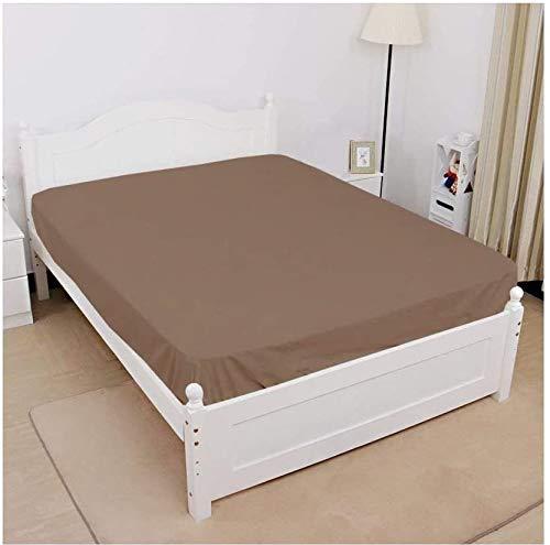 Bare Home Organic 100% Cotton Jersey Knit Fitted Sheet
