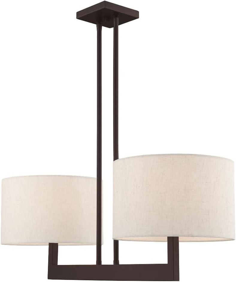 Livex Lighting Hayworth 2 - Light Chandelier in  Bronze