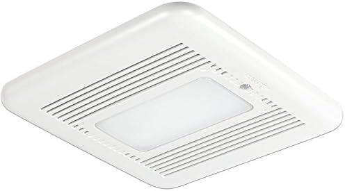 Delta Electronics SIG80-110MHLED 80-110 CFM Exhaust Bathroom Fan, Off White