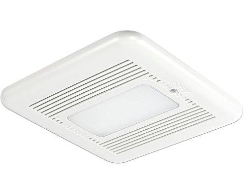 Delta Electronics SIG80-110MHLED 80-110 CFM Exhaust Bathroom Fan, Off White