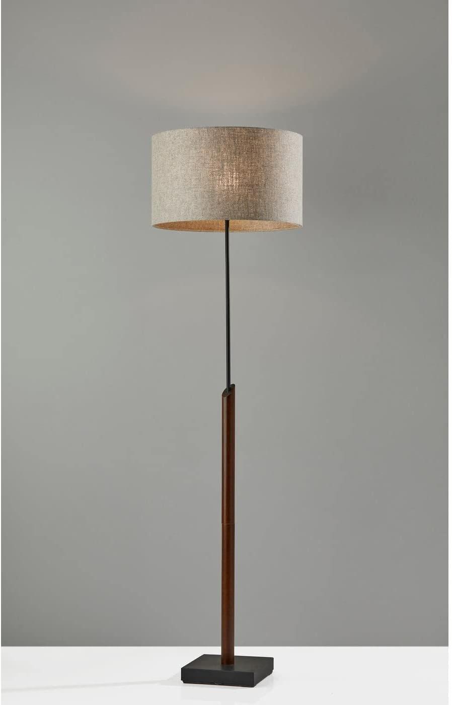 Cornelius Wood Floor Lamp (53")