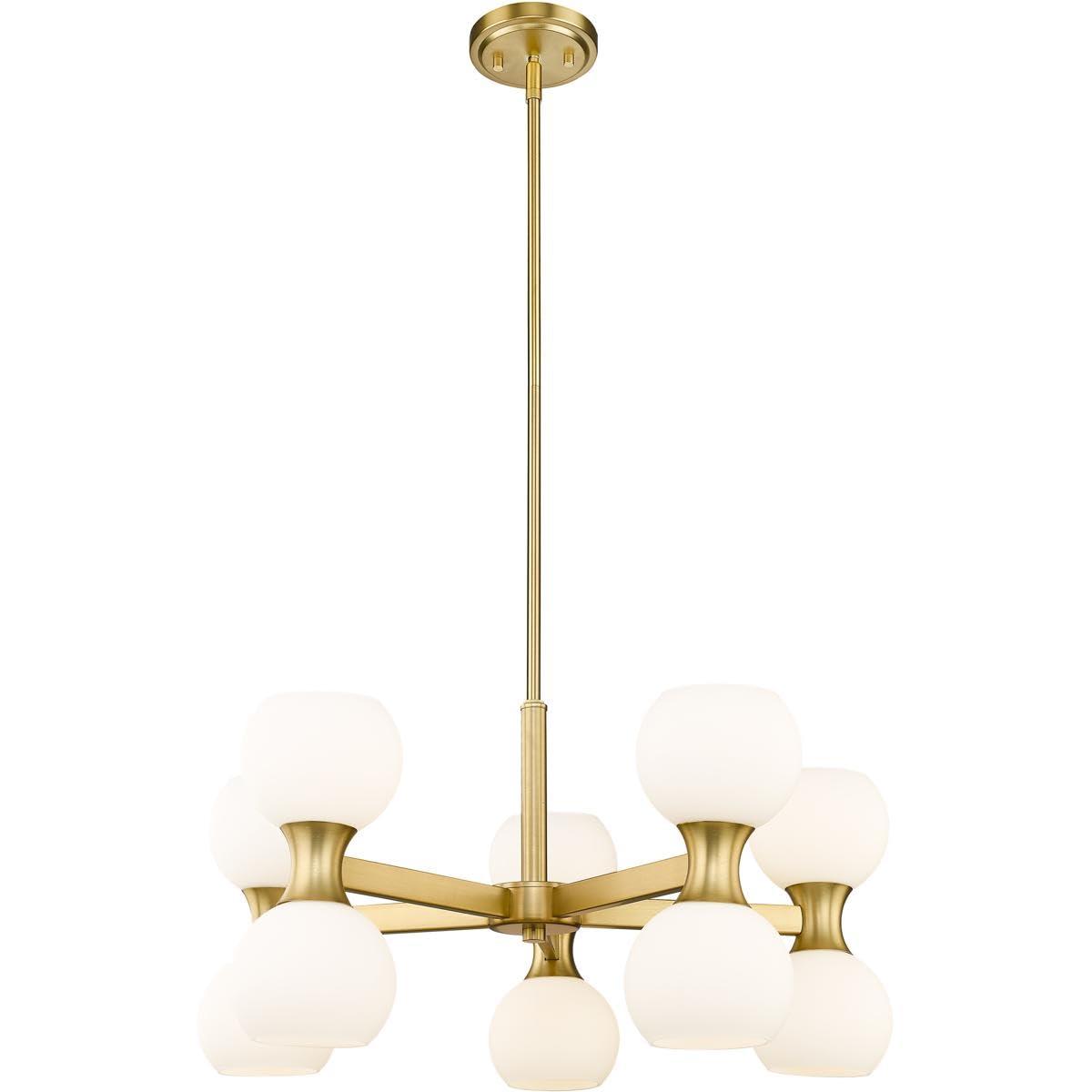 Z-Lite Artemis 10 - Light Chandelier in  Modern Gold