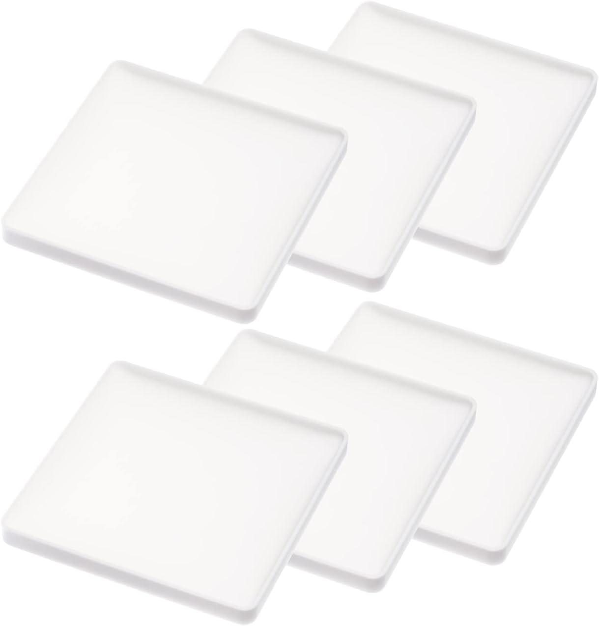 Yamazaki Home Coasters, Silicone, Dishwasher Safe (Set of 6)