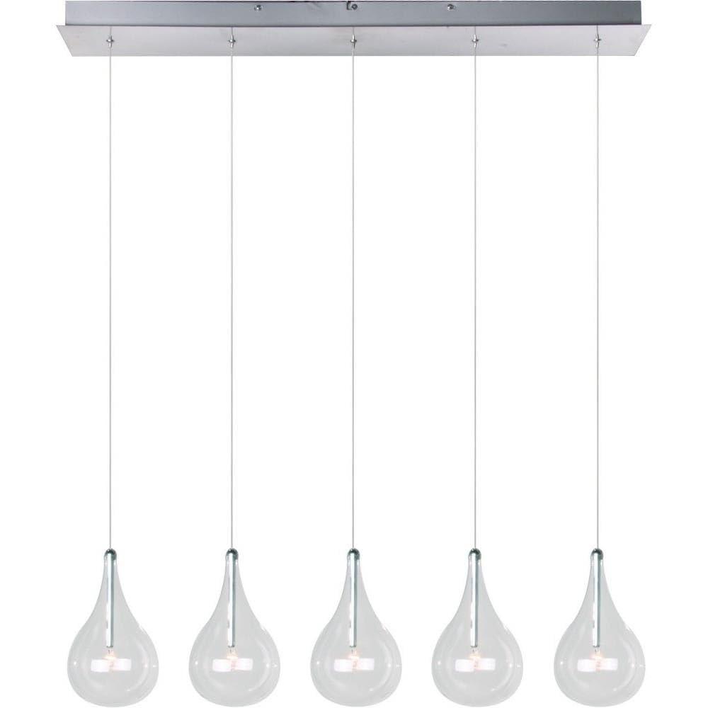E23115-18-ET2 Lighting-Larmes-5 Light Pendant in Modern style-5 Inches wide by 8 inches high