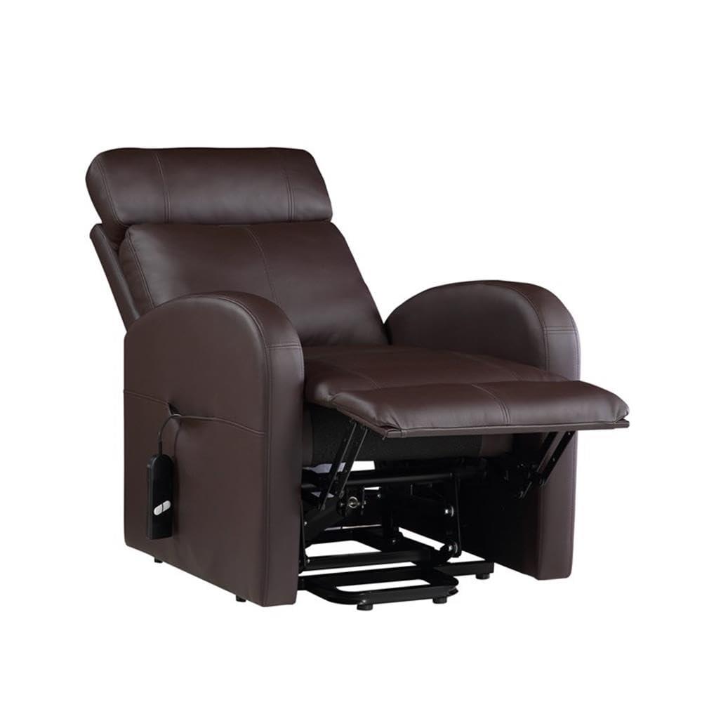 Ricardo 28.4" Wide Faux Leather Power Lift Assist Standard Recliner