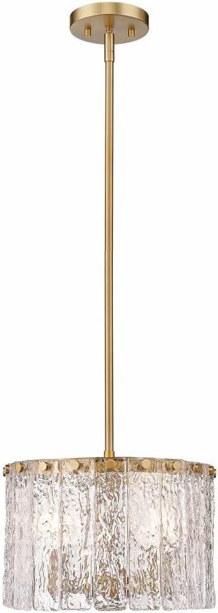 Z-Lite Glacier 3 - Light Pendant in  Modern Gold