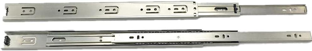 5 Pairs of 14 Inch Full Extension Drawer Slides Mount Ball Bearing Sliding