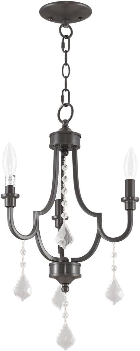 Livex Lighting Glendale 3 - Light Chandelier in  English Bronze