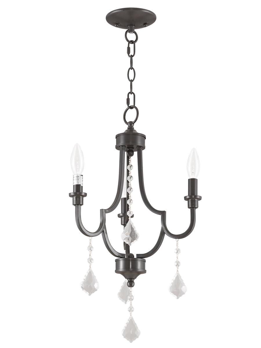 Livex Lighting Glendale 3 - Light Chandelier in  English Bronze