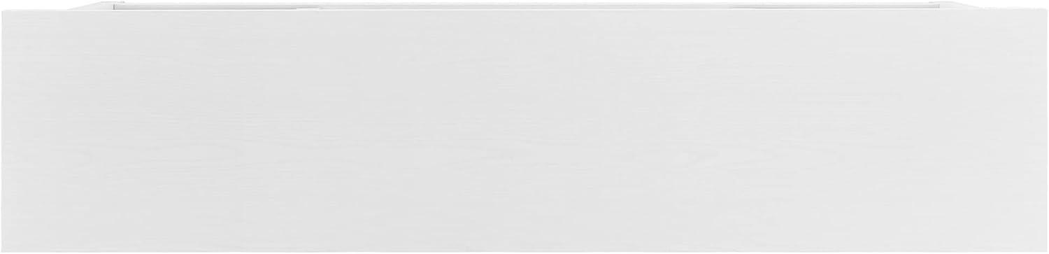 Evelyn&Zoe Elmwood Rectangular TV Stand for TV's up to 75", White