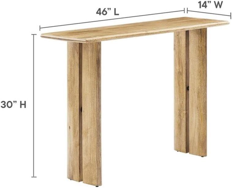 Amistad Wood Console Table