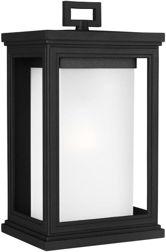 Generation Lighting Roscoe 13 1/2" High Black Outdoor Wall Light