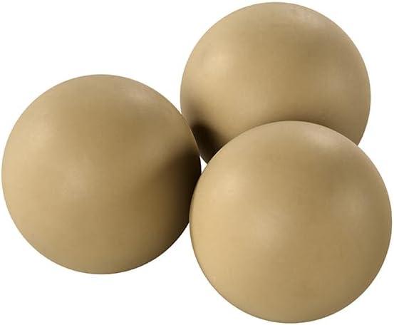 MD Sports Md Sports Roll & Score 3-pack Replacement Ball Set, Arcade Ball Toss Games Brown (Set of 3)