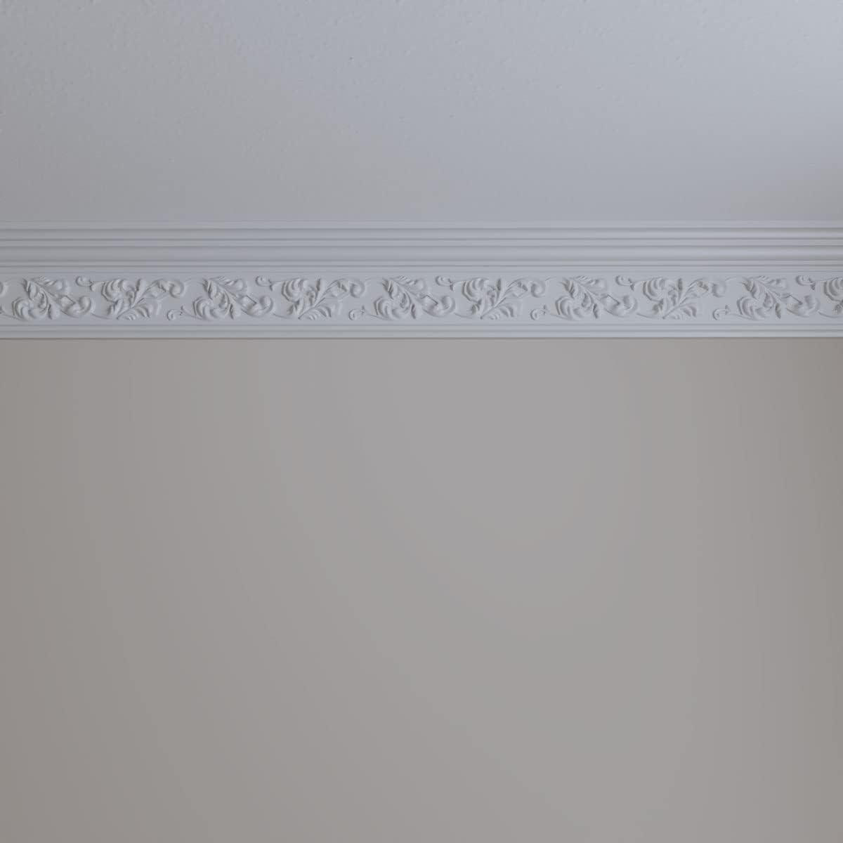Ekena Millwork 5 1/2"H x 2 1/4"P x 6"F x 94 1/2"L Richmond Crown Moulding