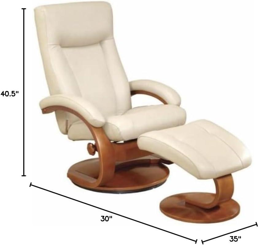 Relax-R Hamilton Recliner and Ottoman-Color:Color
