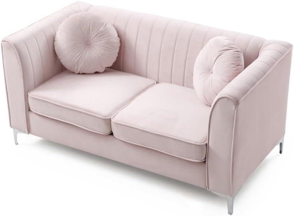 Melrose 65'' Velvet Loveseat