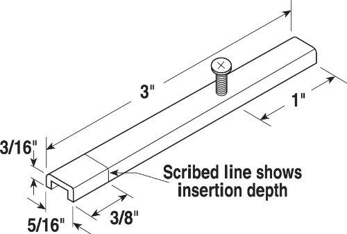 Prime-Line Spiral Balance Pivot Bar, 5/8 in., Tilt Window (Set of 2)