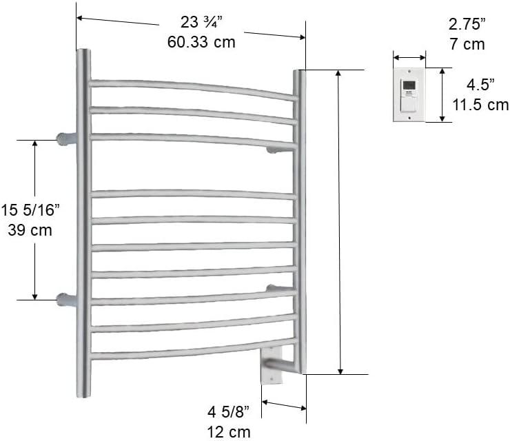 Curved Towel Rail Towel Warmer