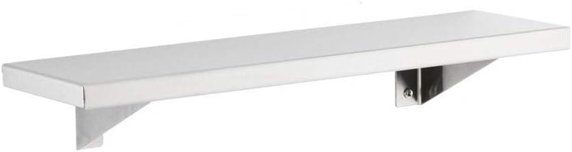 Stainless Steel Satin Finish Wall Shelf 18"