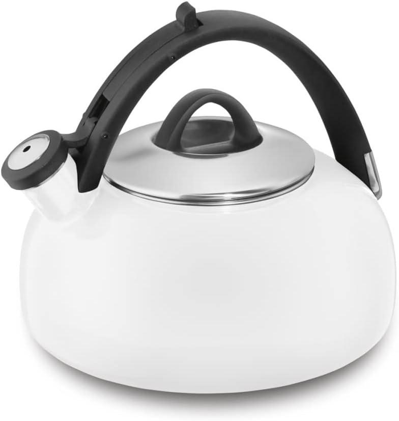 Cuisinart Porcelain Enamel on Steel Teakettles Peak™ 2 Quart Teakettle