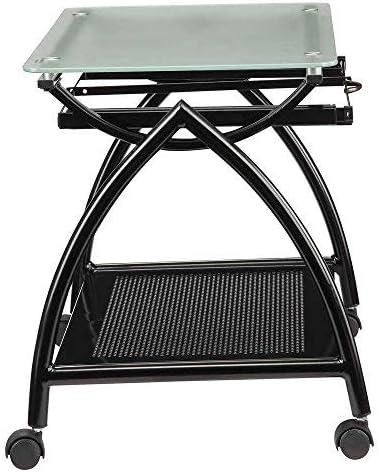 OSP Home Furnishings Newport Mobile File with Black Powder Coated Steel Frame