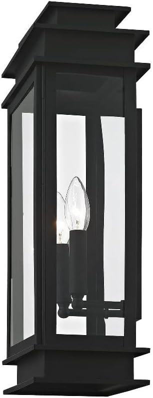 Livex Lighting Princeton 2 - Light Wall Light in  Black