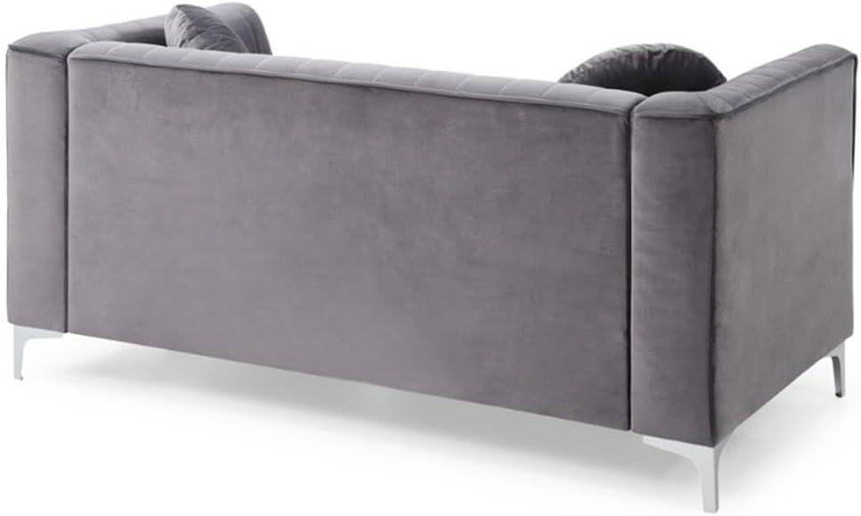 Glory Furniture Bailey 65'' Velvet Loveseat