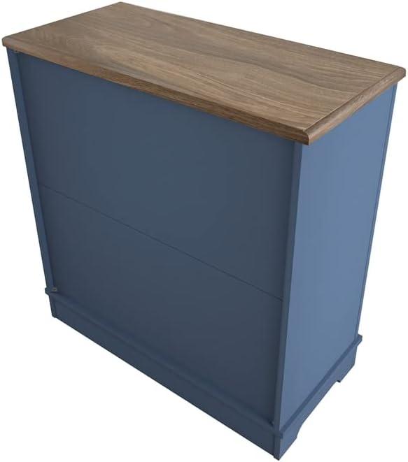 30 in. Storage Sideboard Buffet Accent Cabinet - Blue