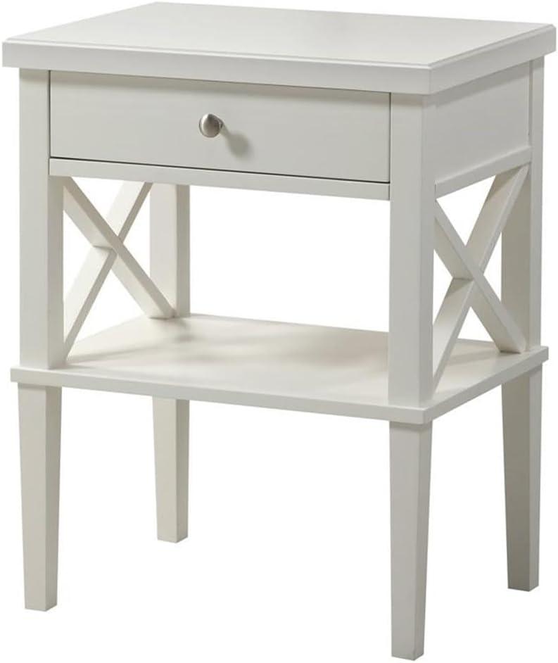 Marta Nightstand in White - Comfort Pointe