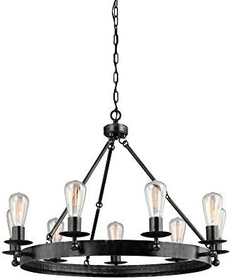 Rosswood Metal Chandelier (25"-31")