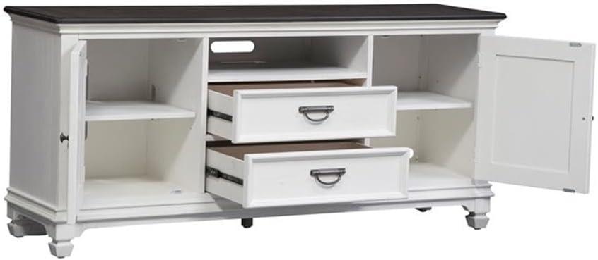 Allyson Park White 66 Inch TV Console