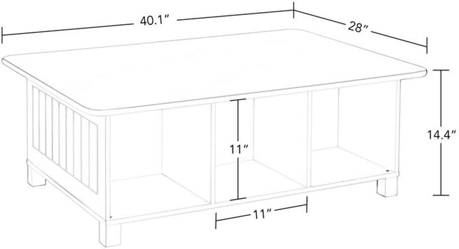 RiverRidge Home RiverRidge Kids Desk, Activity and Play Table with 6 Storage Cubbies