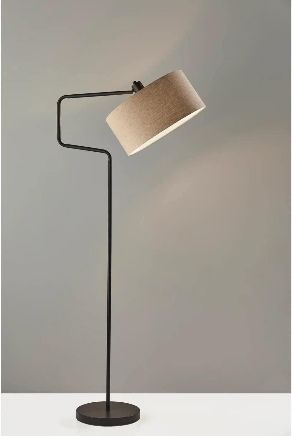 Wenham 57'' Swing Arm Floor Lamp