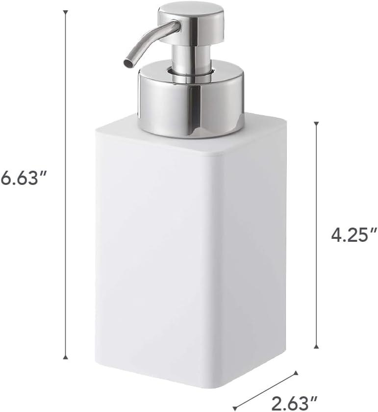 Yamazaki Home Foam Soap Dispenser, Plastic, 12.2 fluid oz., 360 milliliters