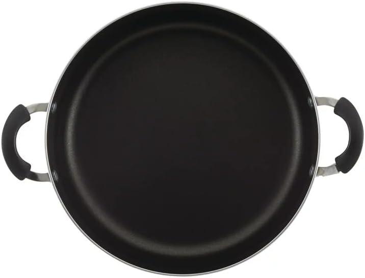 Farberware Sartén Familiar Antiadherente Easy Clean de 14", Cocina Jumbo con Tapa, Aguamarina