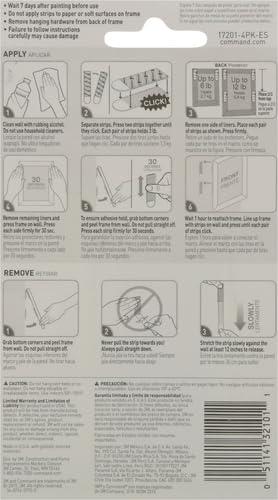 Command Medium Picture Hanging Strips White: Adhesive Wall Mounting for Art & Stationery