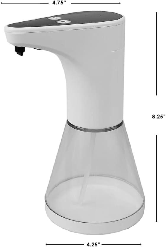 Home Basics SD41400 Automatic Soap Dispenser, White