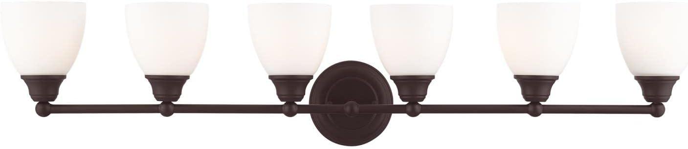 Livex Lighting Somerville 6 - Light Vanity in  Bronze