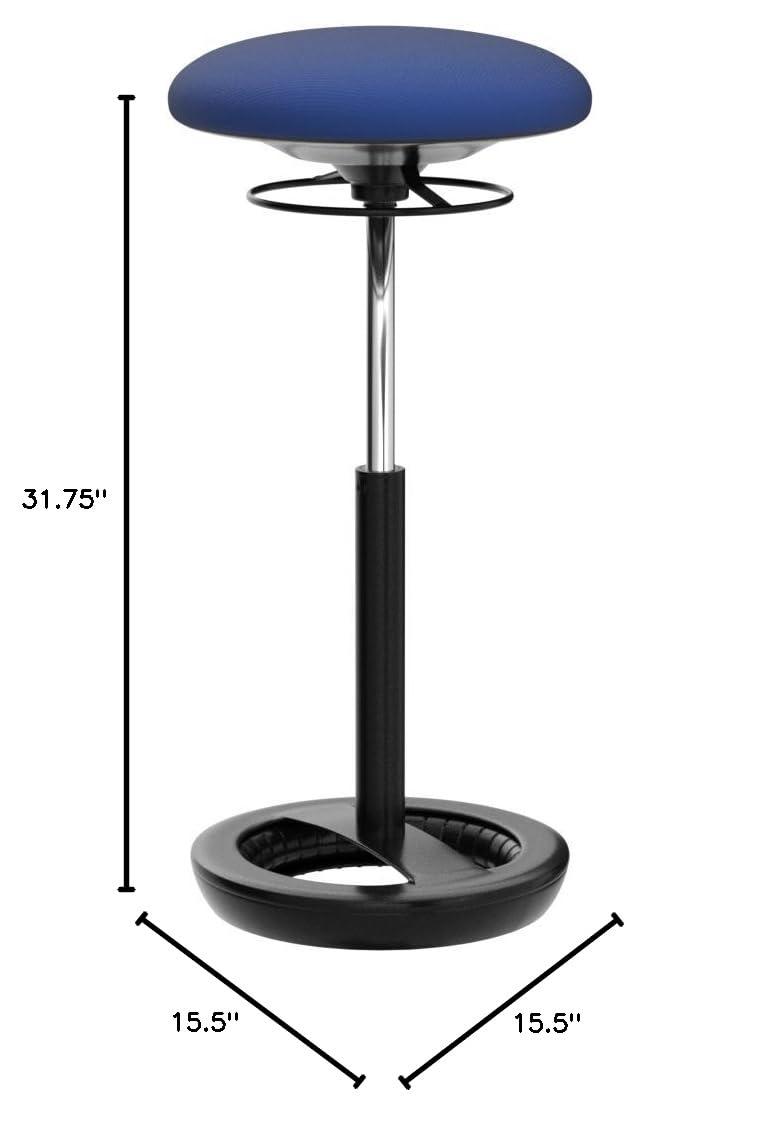 Safco Products Company Twixt Active Height Adjustable Industrial Stool