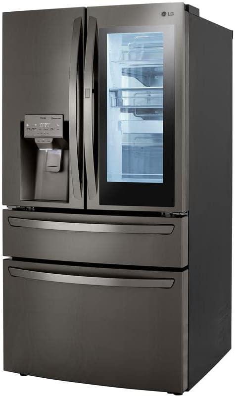 LG LRMVC2306D 23 Cu. Ft. Black Stainless French Door Smart Refrigerator