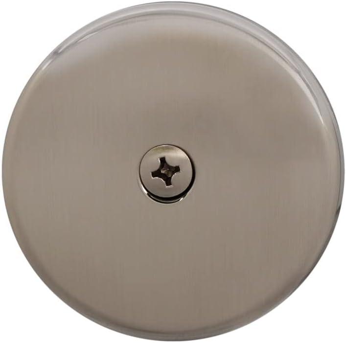 Westbrass 1-1/2" Coarse Thread Tip-Toe Bathtub Leg Drain with One-Hole Overflow D93-07