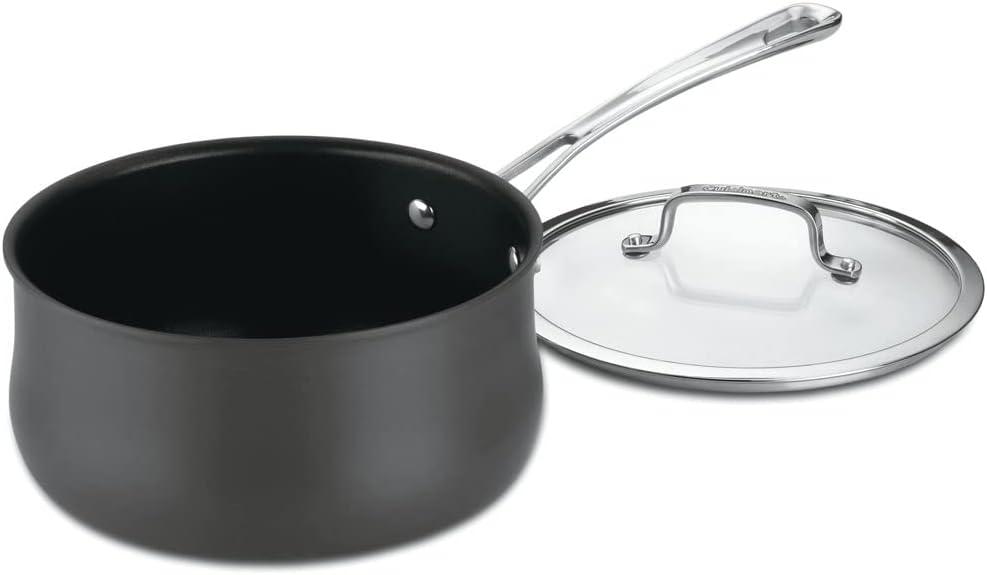 Cuisinart Contour Hard Anodized Sauce Pan - 1 Quart Pan, 1.0 CT