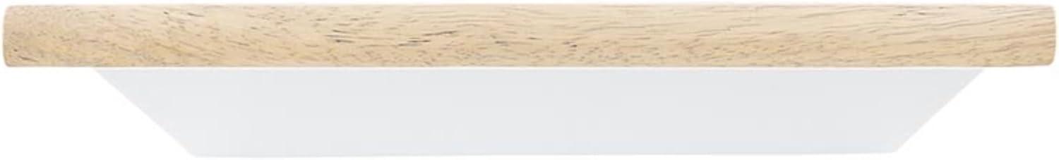 Santa Barbara Design Studio Pizza Rocker Stainless Steel and Oak Cutter, 13" x 4", Pizza My Heart