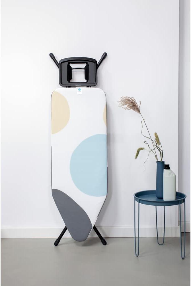 Brabantia Size C Large Ironing Board with Solid Steam Iron Rest